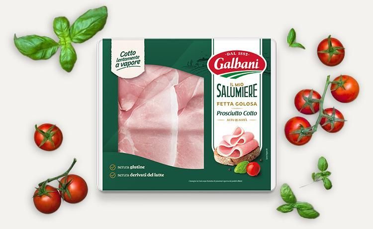Affettato Prosciutto Cotto Fetta Golosa 