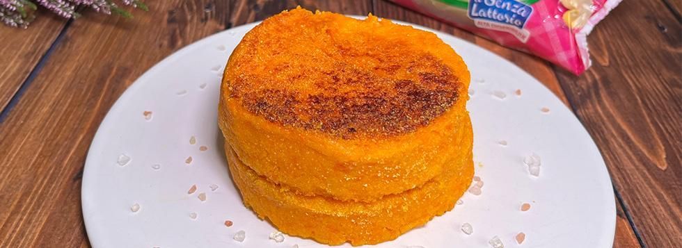 Burger filanti di carote con Galbanino Senza Lattosio