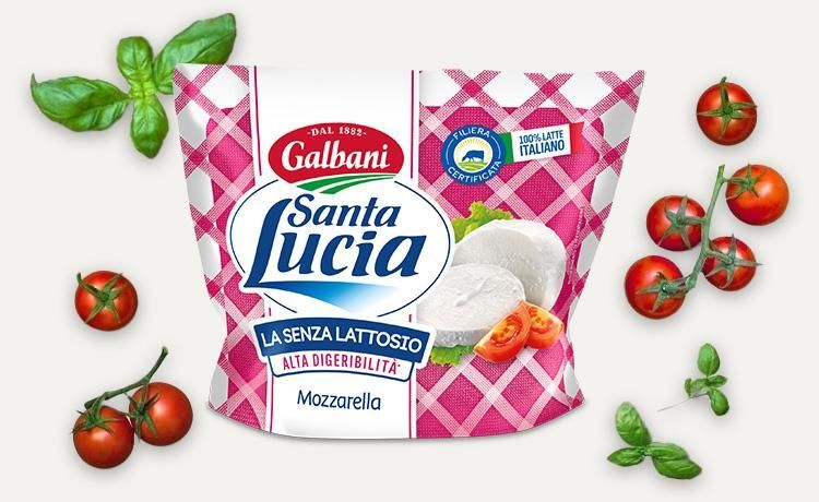 Mozzarella Senza Lattosio Santa Lucia
