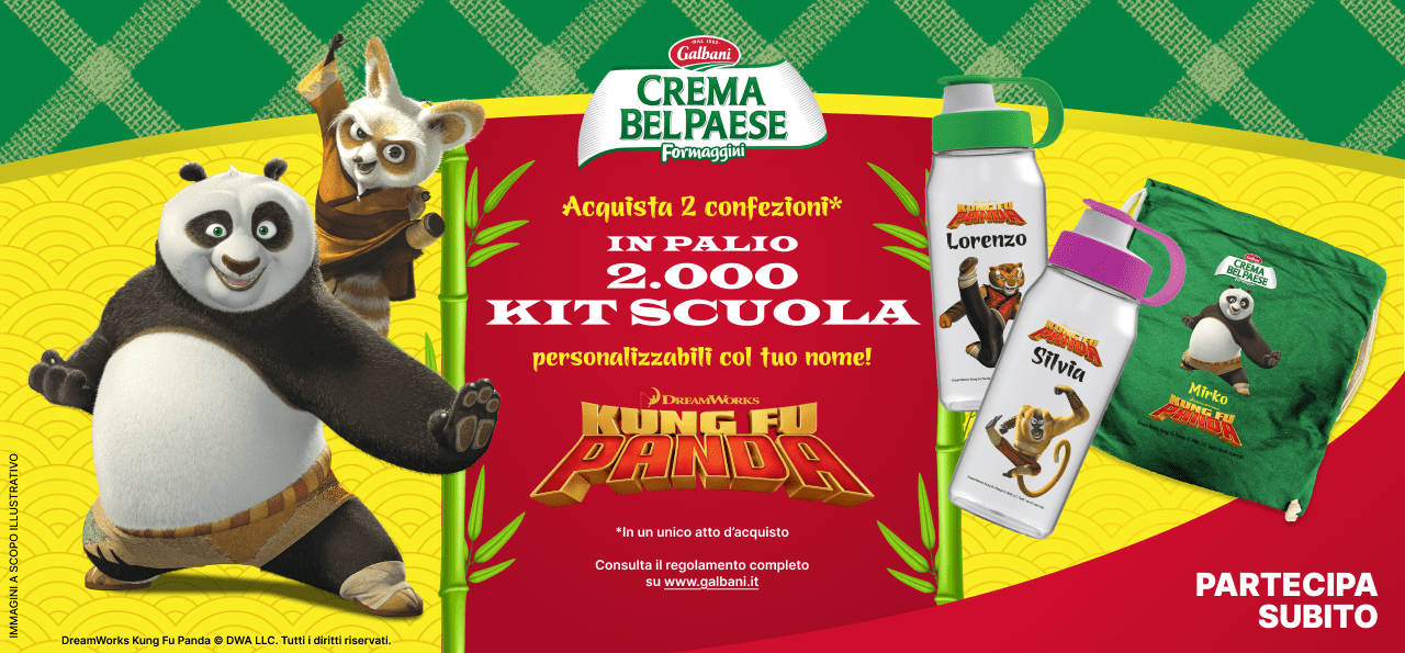 Torna a scuola con Crema Bel Paese