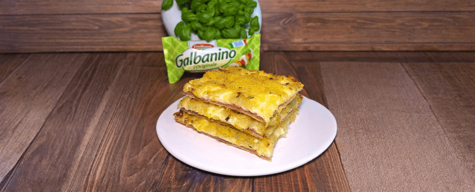 Torta rustica patate e Galbanino