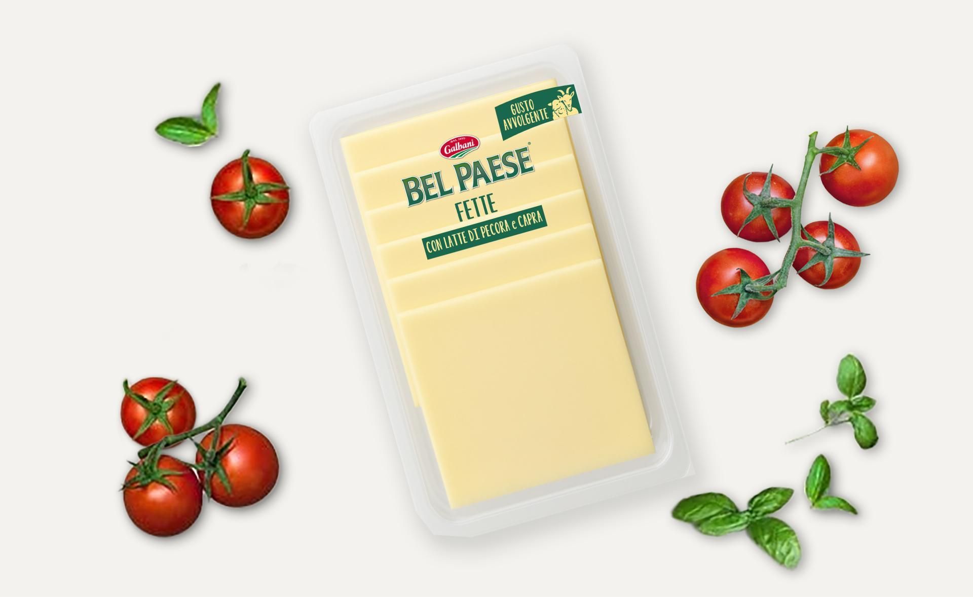 Bel Paese Fette Take Away con latte di Pecora e Capra Bel Paese Fette Take Away con latte di Pecora e Capra