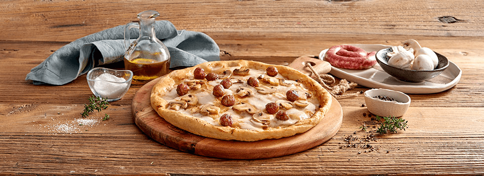 Pizza boscaiola