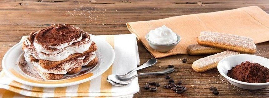 Tiramisù allo yogurt e ricotta