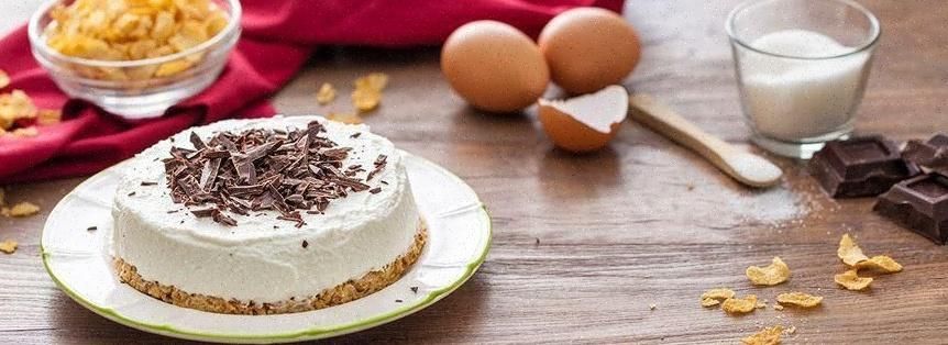 Cheesecake al cioccolato e cocco Cheesecake al cioccolato e cocco