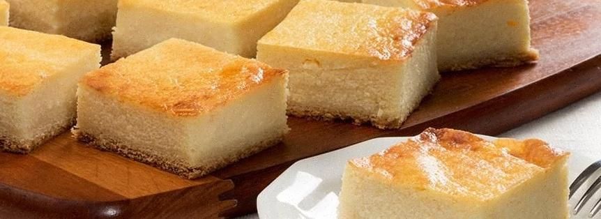 Cheesecake con crema pasticcera