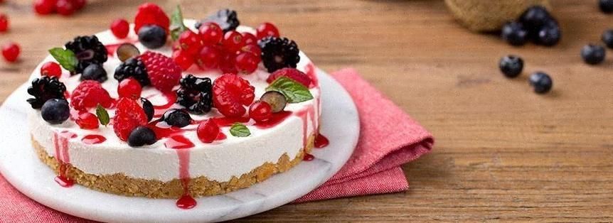 Cheesecake frutti di bosco senza gelatina Cheesecake frutti di bosco senza gelatina