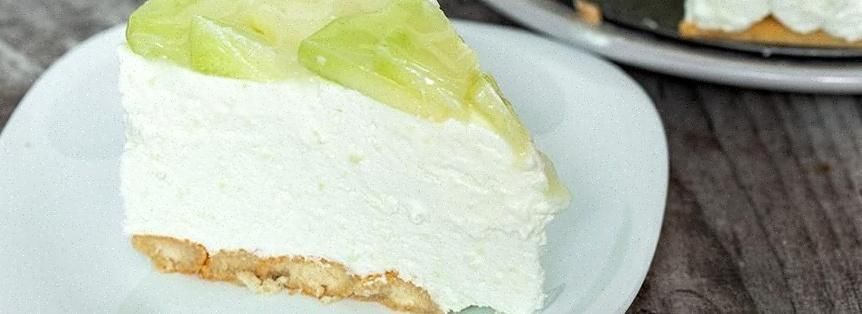Cheesecake senza gelatina