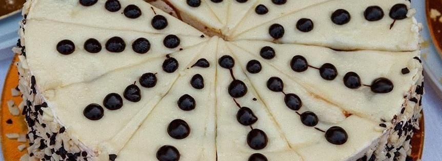 Cheesecake zebrata
