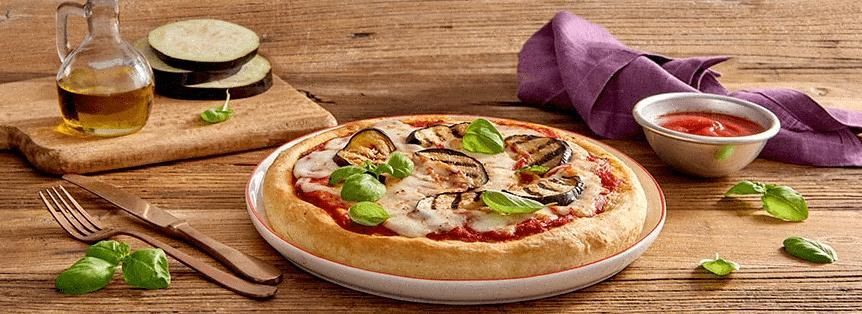 Pizza alla norma Pizza alla norma