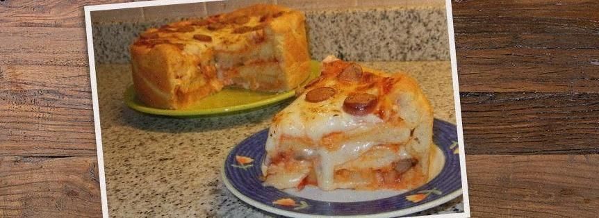Pizza cake