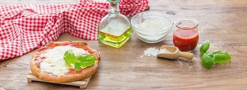 pizza con farina di avena