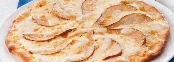 Pizza pere e brie 