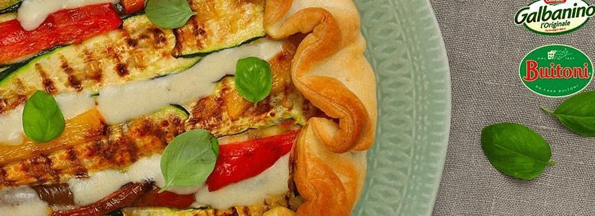Quiche mediterranea