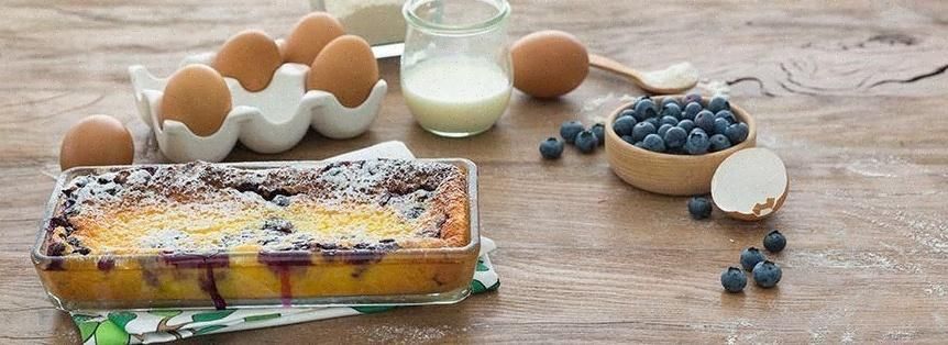 Torta ai mirtilli