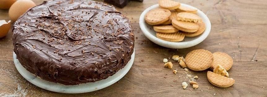 Torta fredda al cioccolato