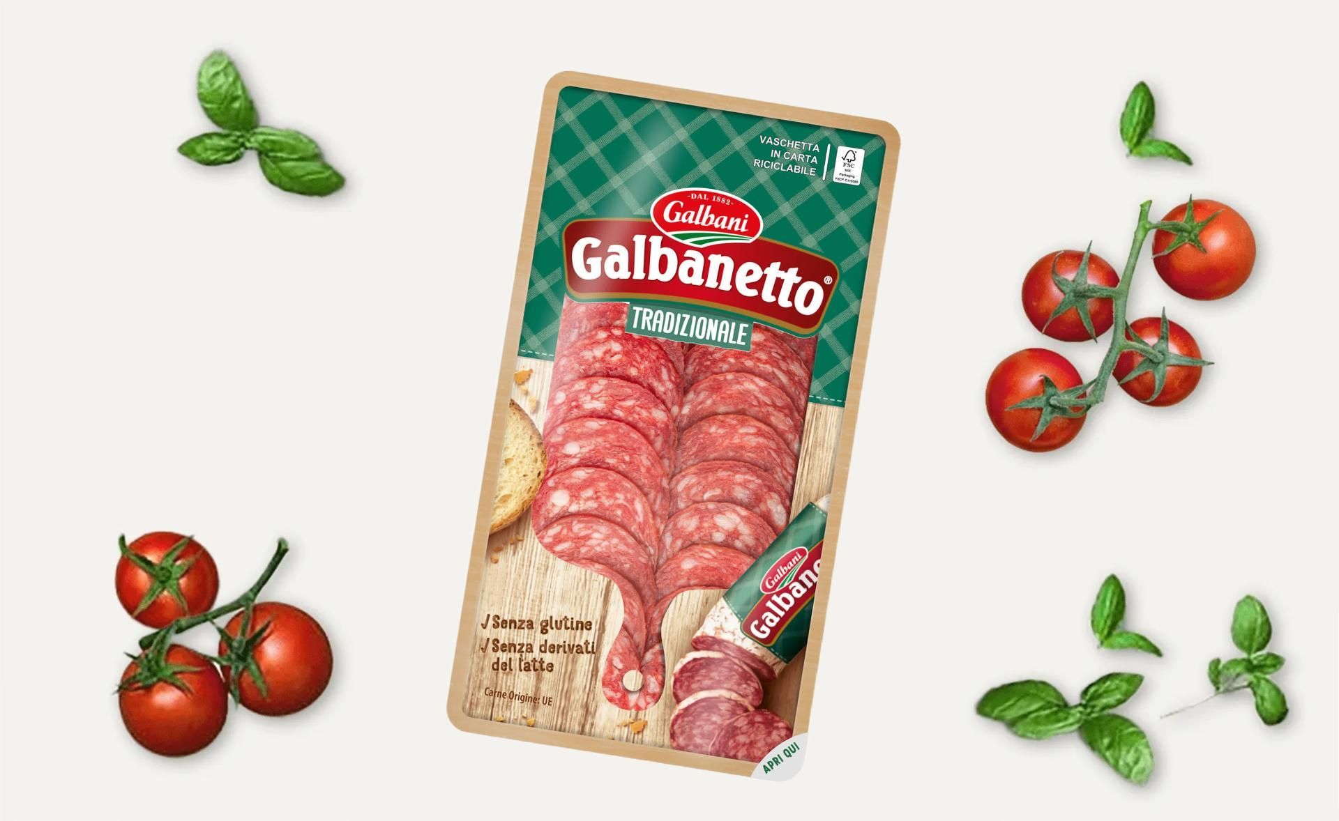 Affettato Galbanetto Tradizionale Affettato Galbanetto Tradizionale