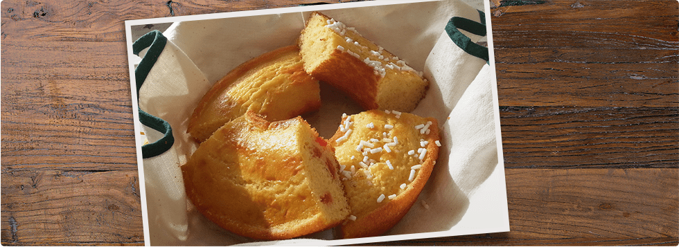 Abbraccio di ciambella delicata e leggera