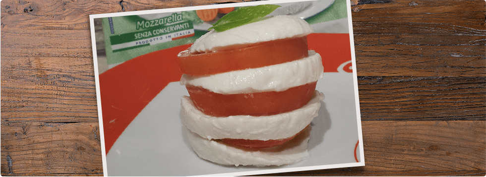 Millefoglie di caprese