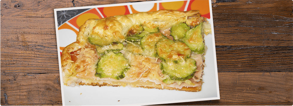 Sfoglia alla ricotta con zucchine