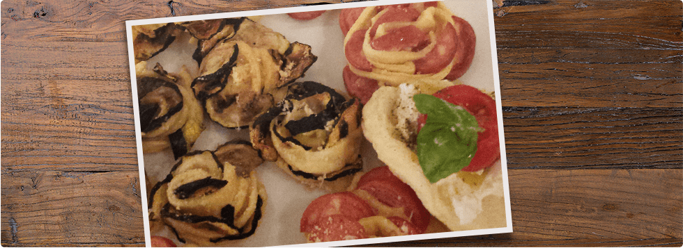 Finger food formaggiosi