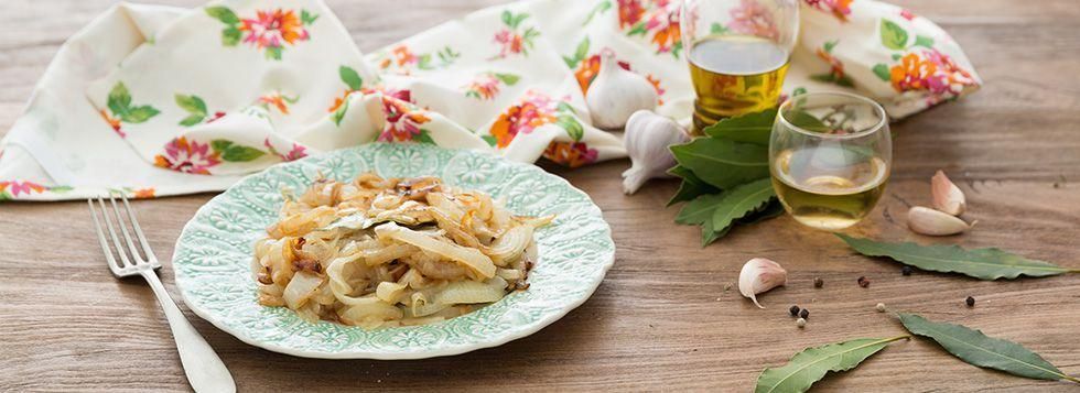Cipolle in padella