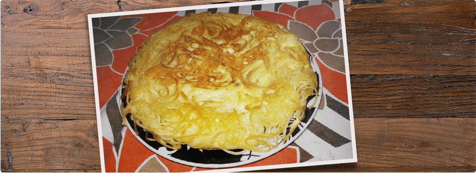Frittata di spaghetti