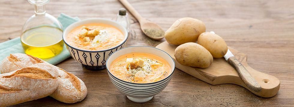 Vellutata di zucca light