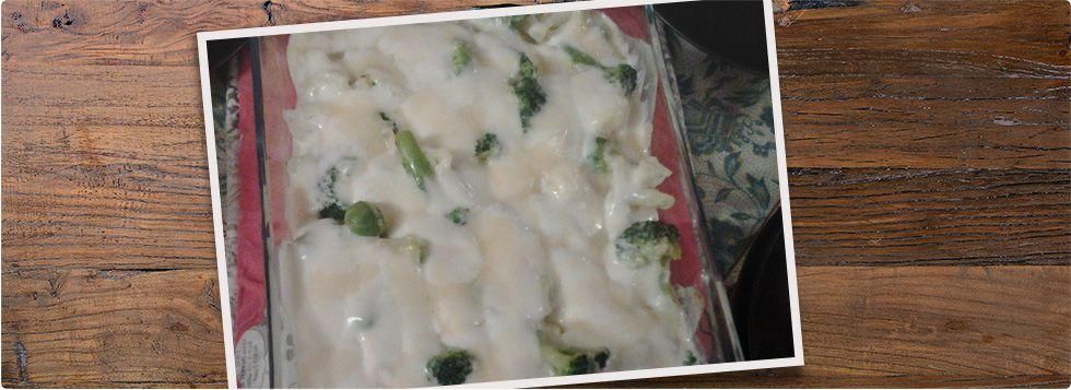 Lasagna bianca con broccoletti