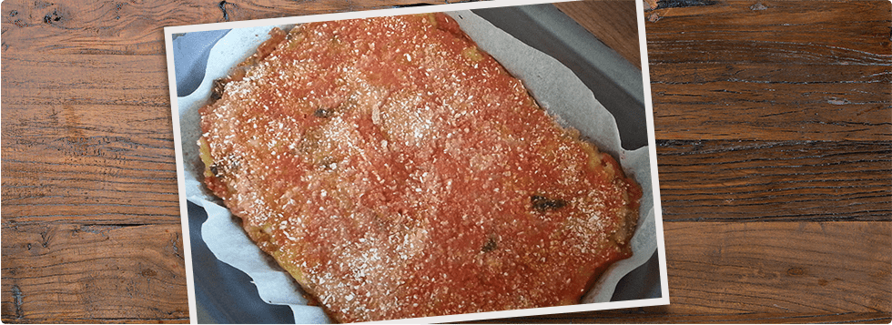 Finta parmigiana di asparagi
