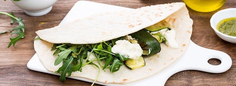 Piadina vegetariana