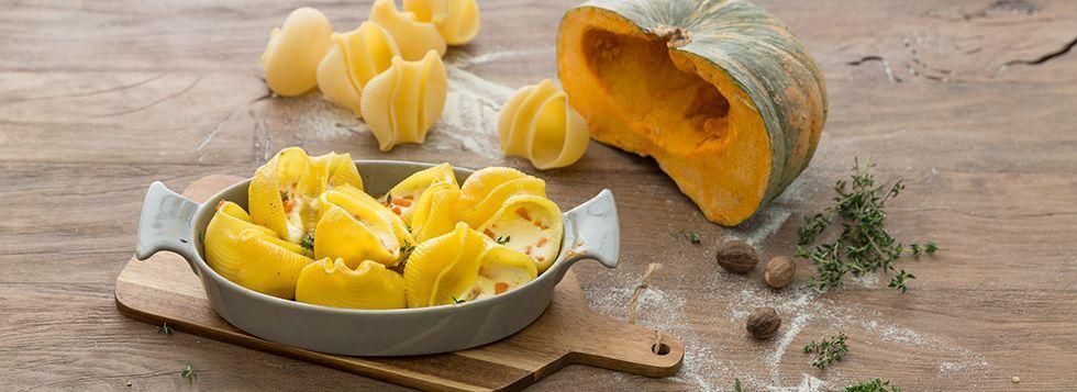 Conchiglioni ripieni vegetariani