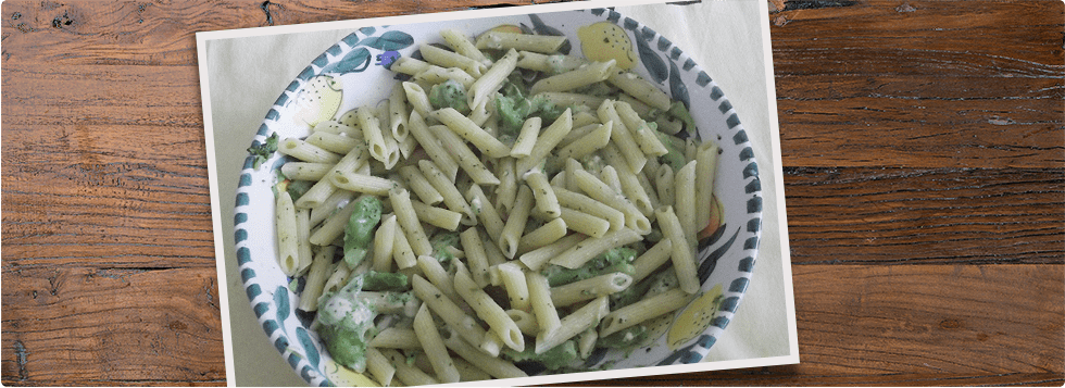 Penne rigate con broccoli
