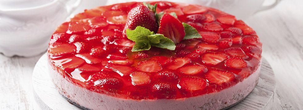 Bavarese alla fragola
