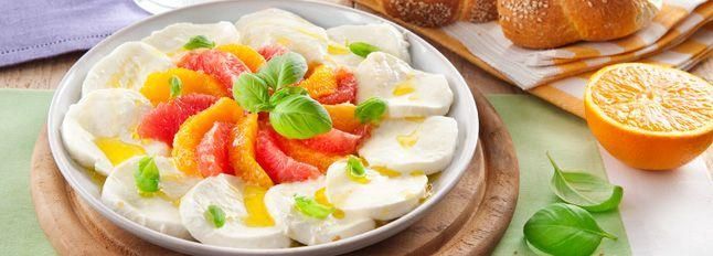 Caprese agli agrumi