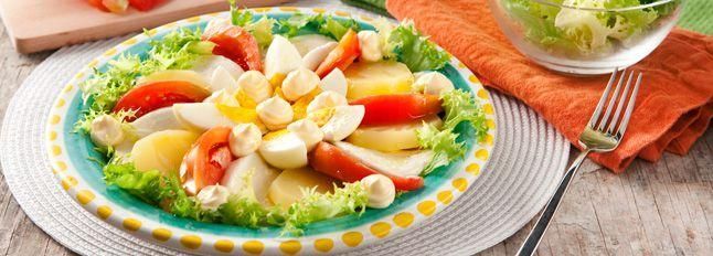Caprese con le uova