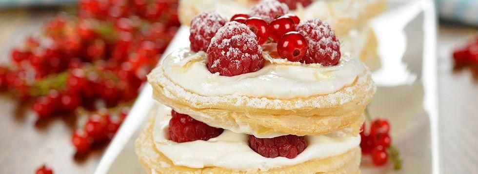 Millefoglie ai frutti di bosco  