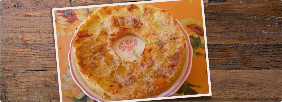 Ciambella di patate e formaggio
