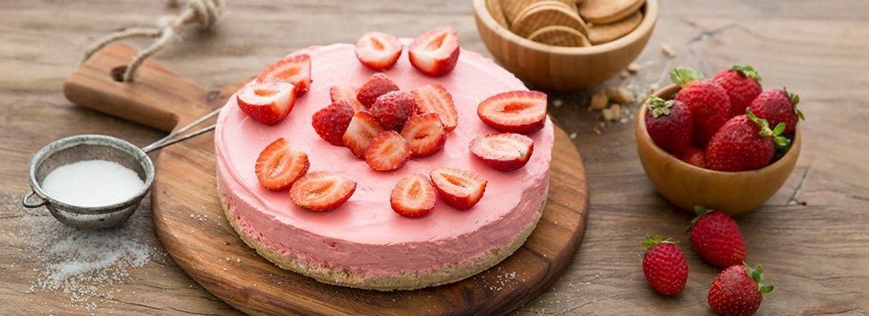 Cheesecake alle fragole