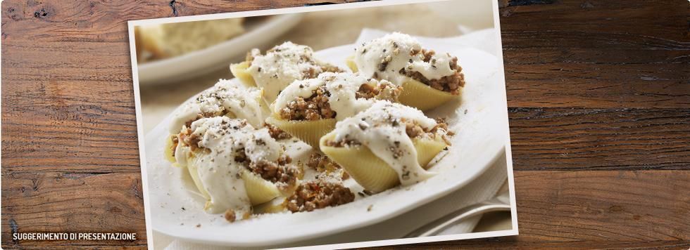 Conchiglioni alla ricotta