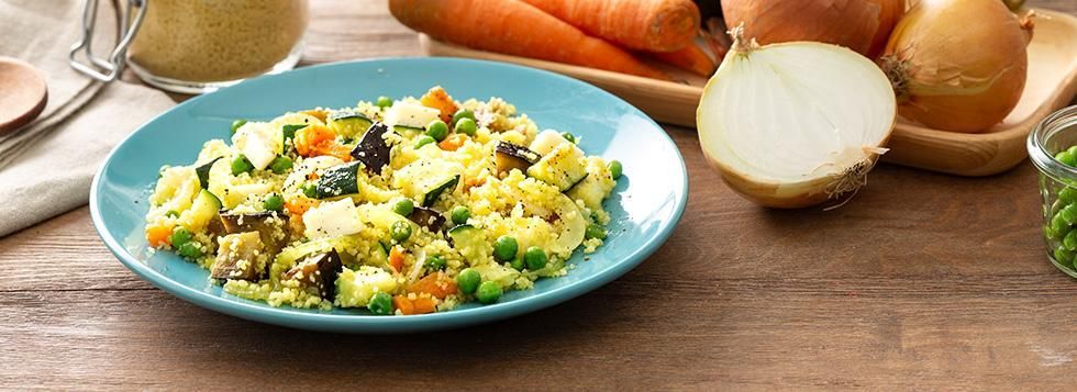 Cous cous con verdure freddo