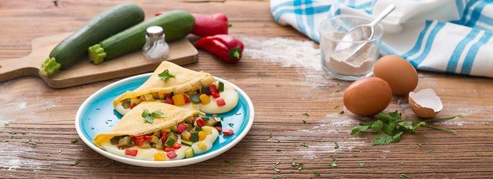Crêpes con Galbanino il Leggero