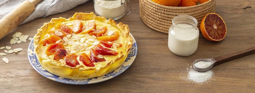 Crostata all’arancia