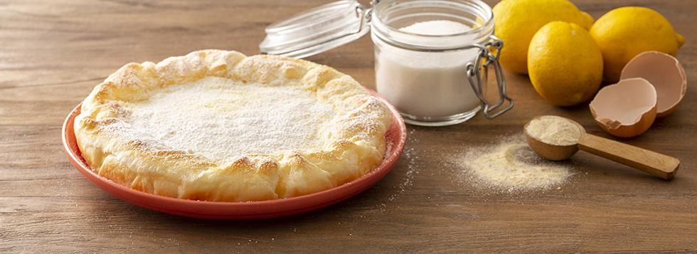 Crostata con crema di limone