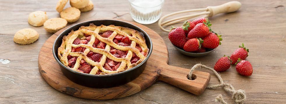 Crostata di fragole