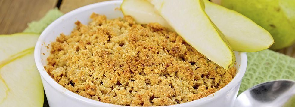 Crumble di pere