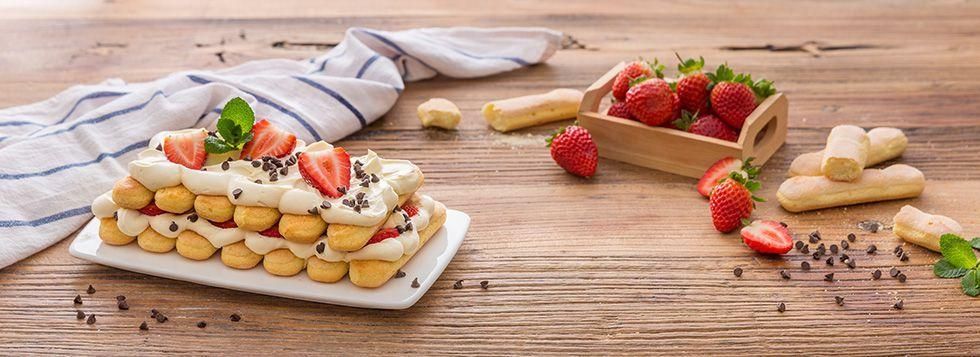 Tiramisù con crema dolce al mascarpone