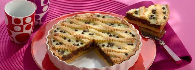 Crostata di Certosa e cioccolato