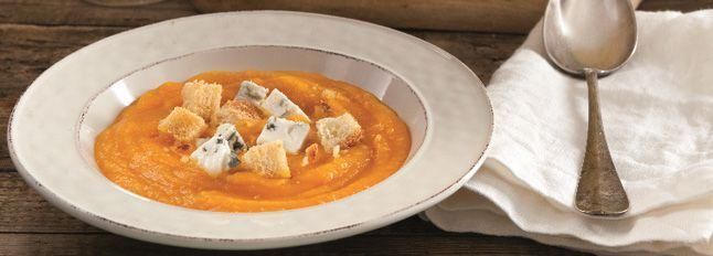 Crema di zucca e gorgonzola