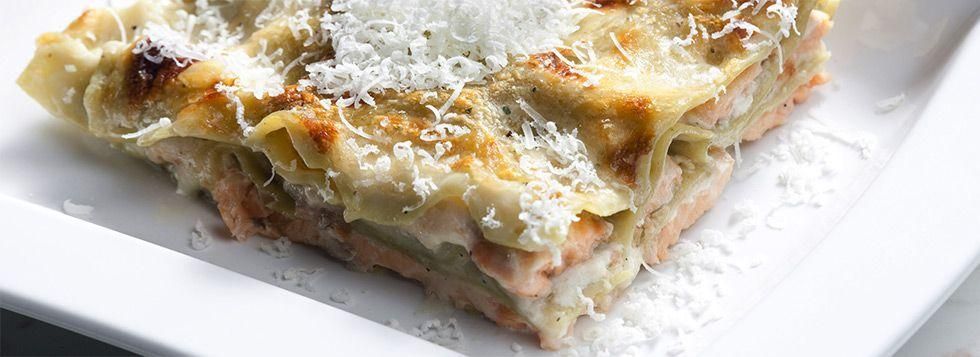 Lasagne al salmone